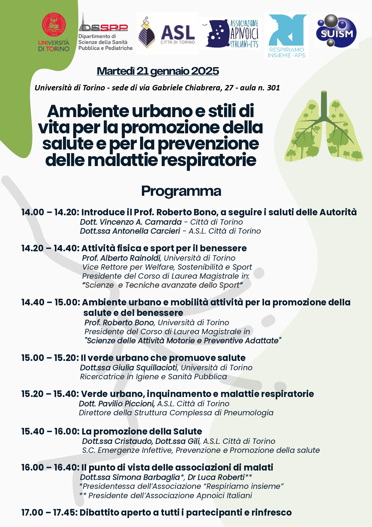 Ambiente urbano e stili di vita per la promozione della salute e per la ...